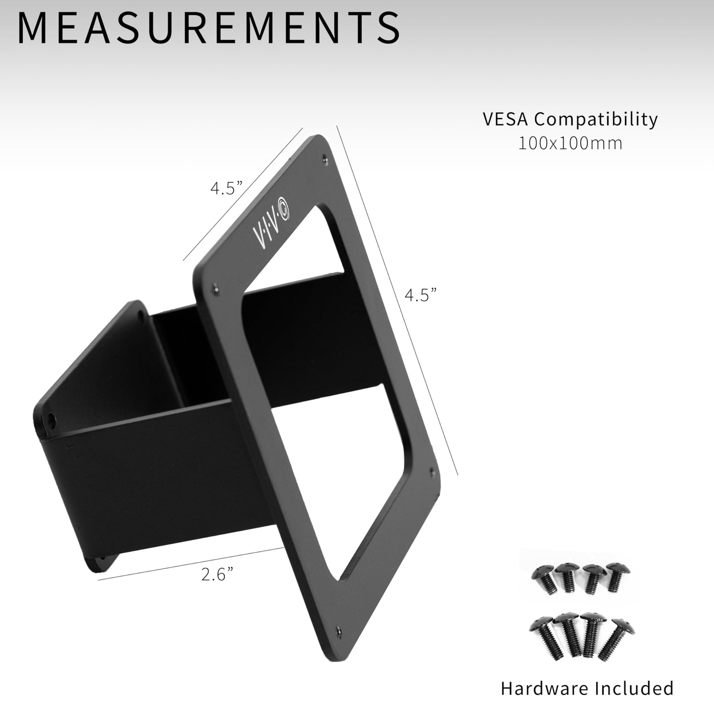 VIVO Deep Recessed VESA Adapter Plate Bracket Designed for Samsung Odyssey Neo G9, G95NA, and Odyssey G9 Monitors, VESA 100x100, Mount-SG9