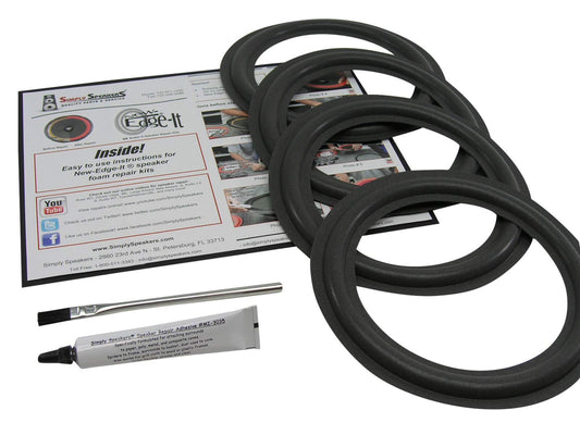 Advent Heritage, Millenium, A-1028, 8 Inch Foam Speaker Repair Kit FSK-8-4 (4 Pack)