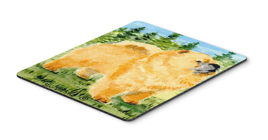Caroline's Treasures SS8871MP Chow Chow Mouse Pad, Hot Pad or Trivet for Home Office Gaming Working Computers Laptop Mouse Mat,Washable Large Mousepad