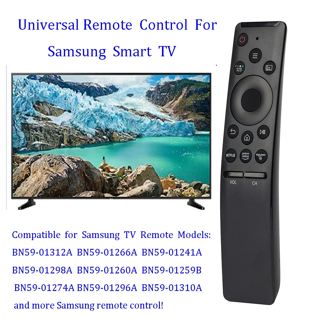 for Samsung TV Remote Replacement,Compatible with Samsung smart TV 2015-2024 Models, Quick Access to Netflix, Prime Video