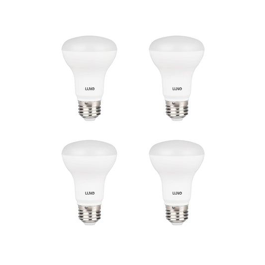 LUNO R20 Dimmable LED Bulb, CRI 90+, 8W (50W Equivalent), 525 Lumens, 2700K (Soft White), Medium Base (E26), UL & ENERGY STAR (4-Pack)