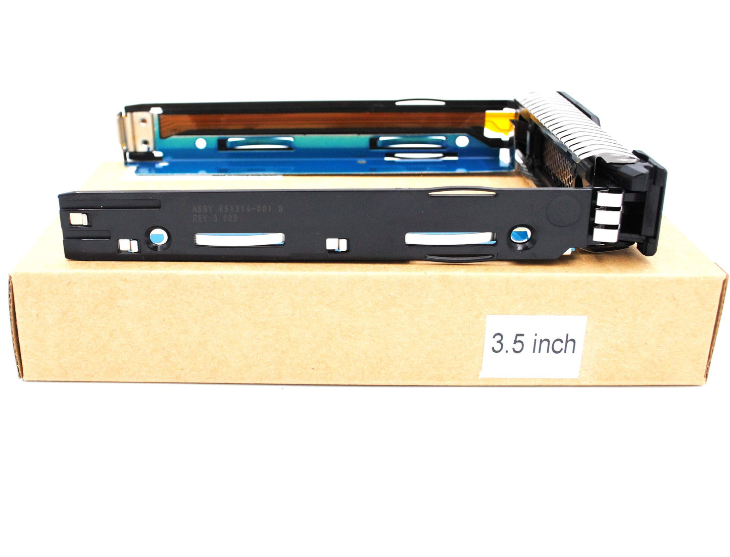 3.5" 651314-001/651320-001 LFF SAS SATA HDD Tray Caddy Replacement for ProLiant MicroServer Gen8 G8 Gen9 G9 Hard Drive Tray DL380P DL360P DL160 with 4