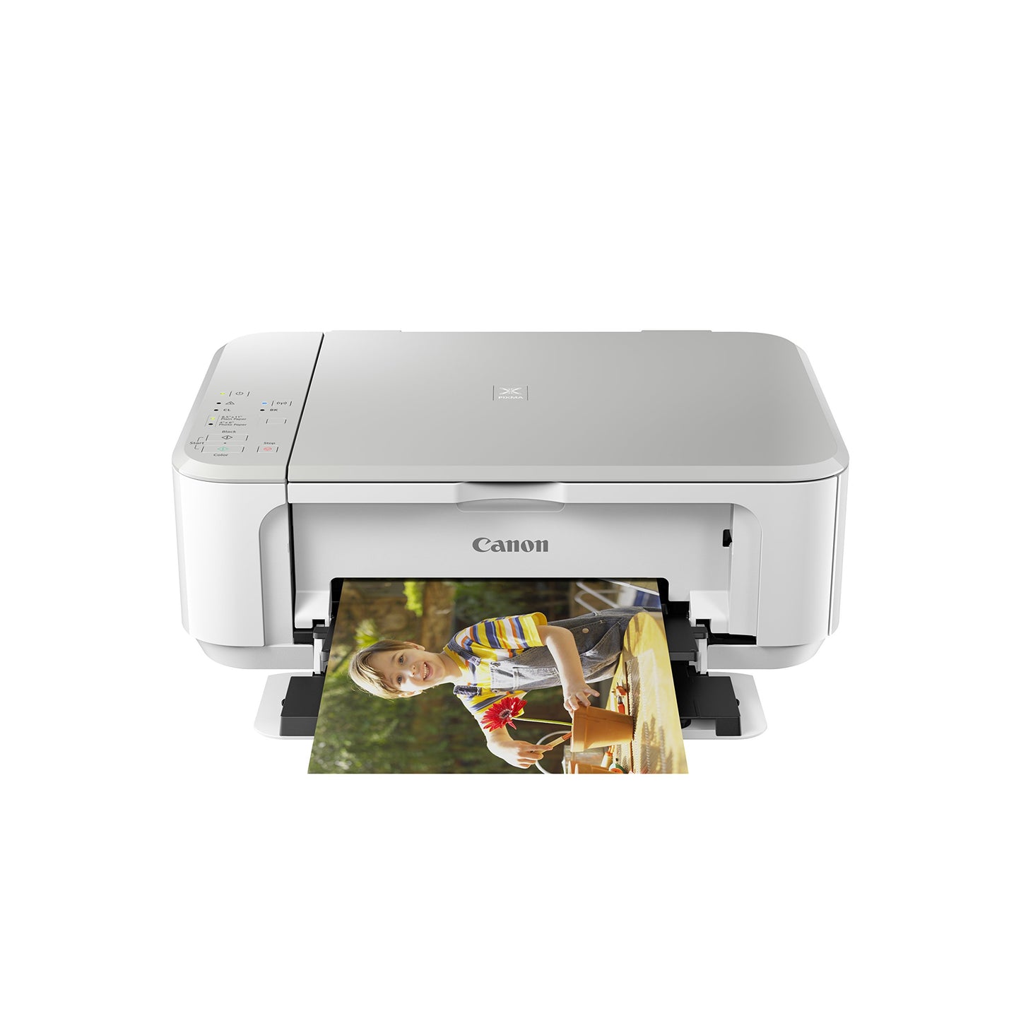 Canon PIXMA MG3620 White Wireless Photo All-in-One Inkjet Printer, Up to 4800 x 1200 d