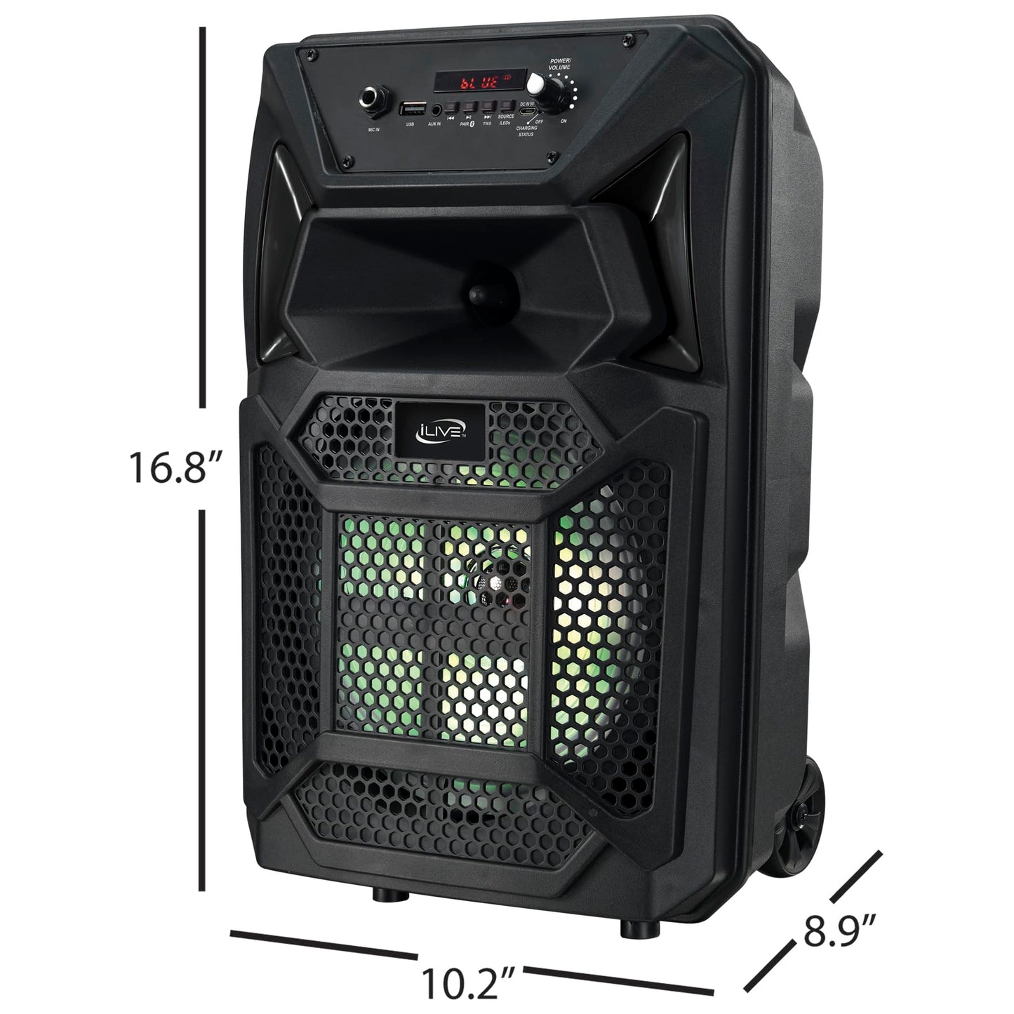 iLive Electronics Wireless Tailgate Party Speaker, ISB352B