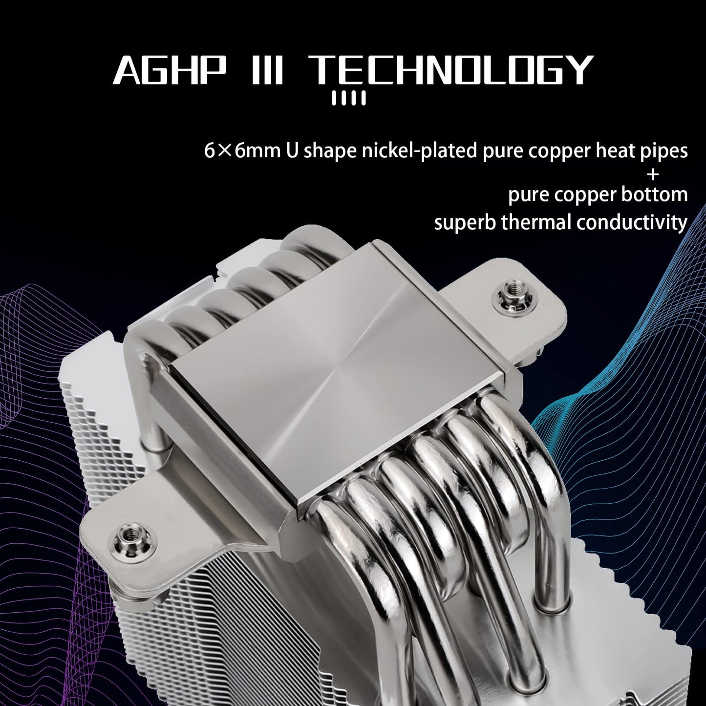 Thermalrlght Burst Assassin 120 ARGB CPU Cooler, 120mm PWM Quiet Fan ARGB CPU Air Cooler with 1550RPM Speed, for Intel 1700/1150/1151/1200