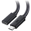 Cable Matters 40Gbps USB 4 Extension Cable - 1.6ft / 0.5m, Supports [8K@60Hz/4K@240Hz Video, 240W Charging, 40Gbps Data Transfer] USB C Extension