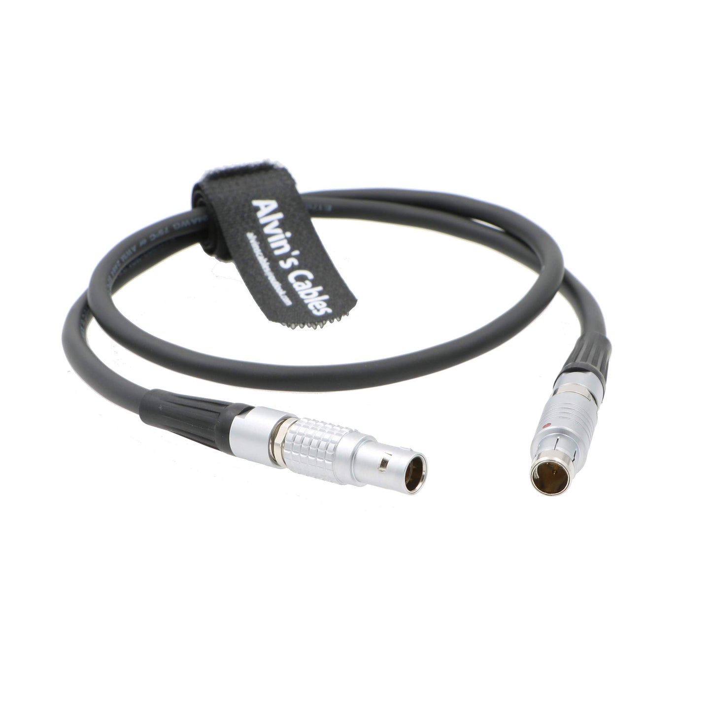 Alvin's Cables Fischer 3 Pin Male to 2 Pin Male Power Cable for ARRI Alexa Camera to Teradek SmallHD Monitor 60cm|23.6inches