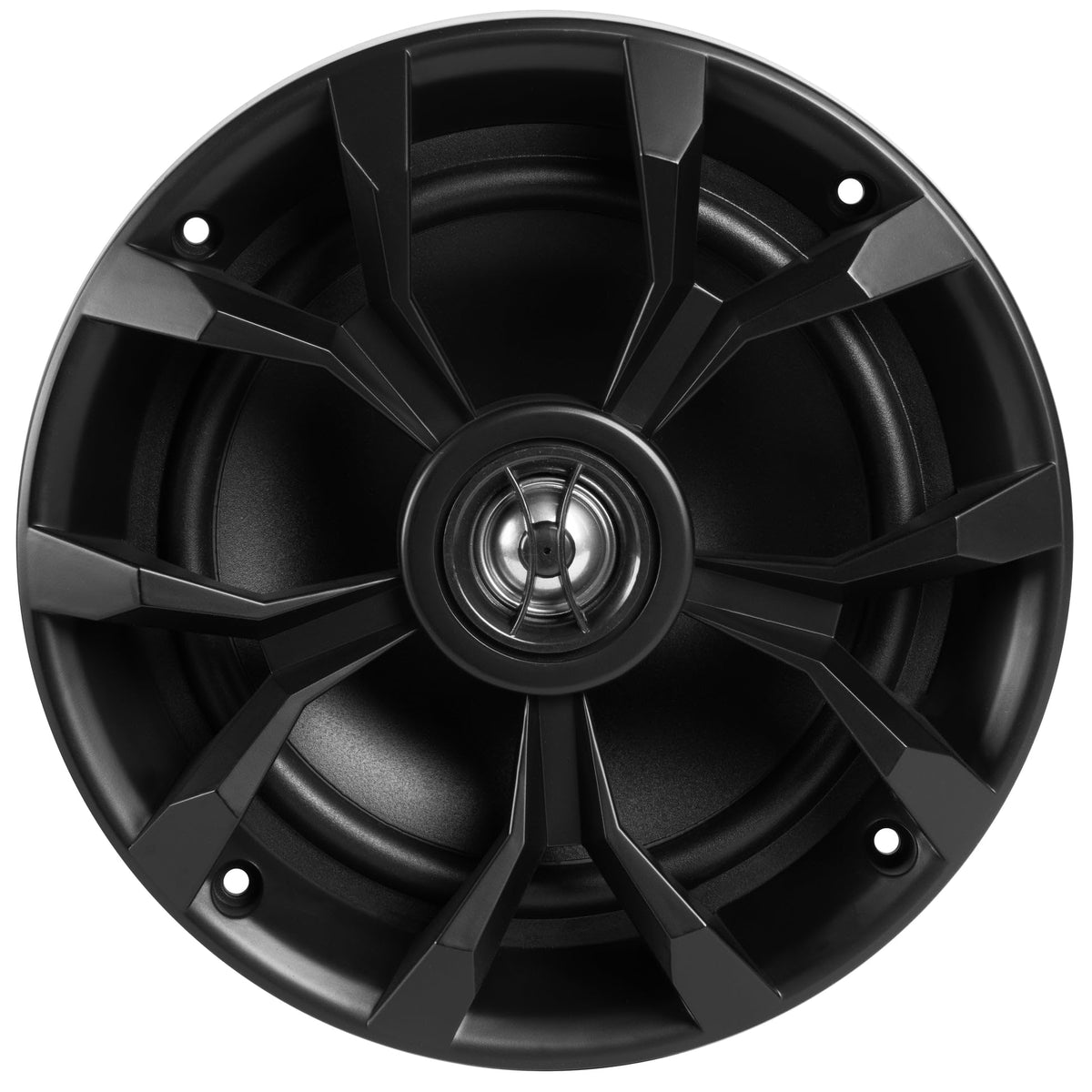 BBMS65B 400W Peak (200W RMS) 6.5" 2-Way Coaxial Marine Speakers (Black)