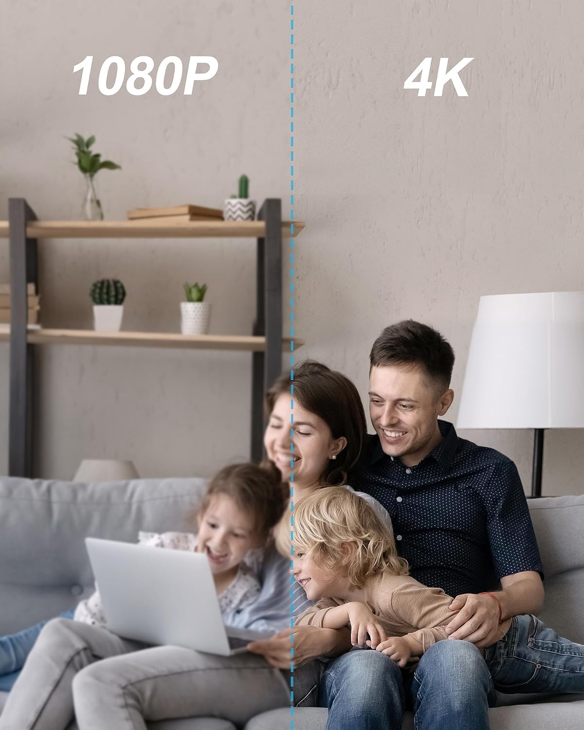 Swann Home Security Camera, POE Cat5e NVR 4K HD Video, Indoor Outdoor Wired Surveillance CCTV, Color Night Vision, Heat Motion Detection, Flashing LED