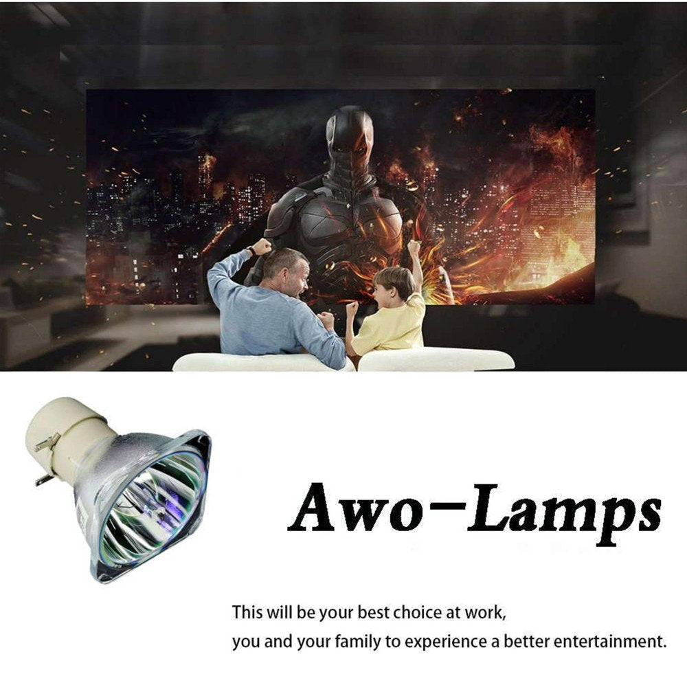 AWO Original UHP Lamp Bulb for BL-FU260C / SP.72Y01GC01 / NP35LP / NP40LP for OPTOMA EH416,WU416,X416,DH400,DH401,DU380,DU400,W416 for NEC