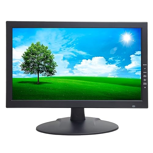 1st Pick Video Inc. 1stPV Precision 18.5" Professional CCTV Security Monitor - Native 1080p Display, Accepts 4K/8MP HDMI Input (Downscaled)