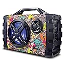 NEM Mobi7e Portable Wireless Bluetooth High Performance Stereo Speaker Extra Bass, USB Recording, Rechargeable Battery, AUX and TF Card Input, FM