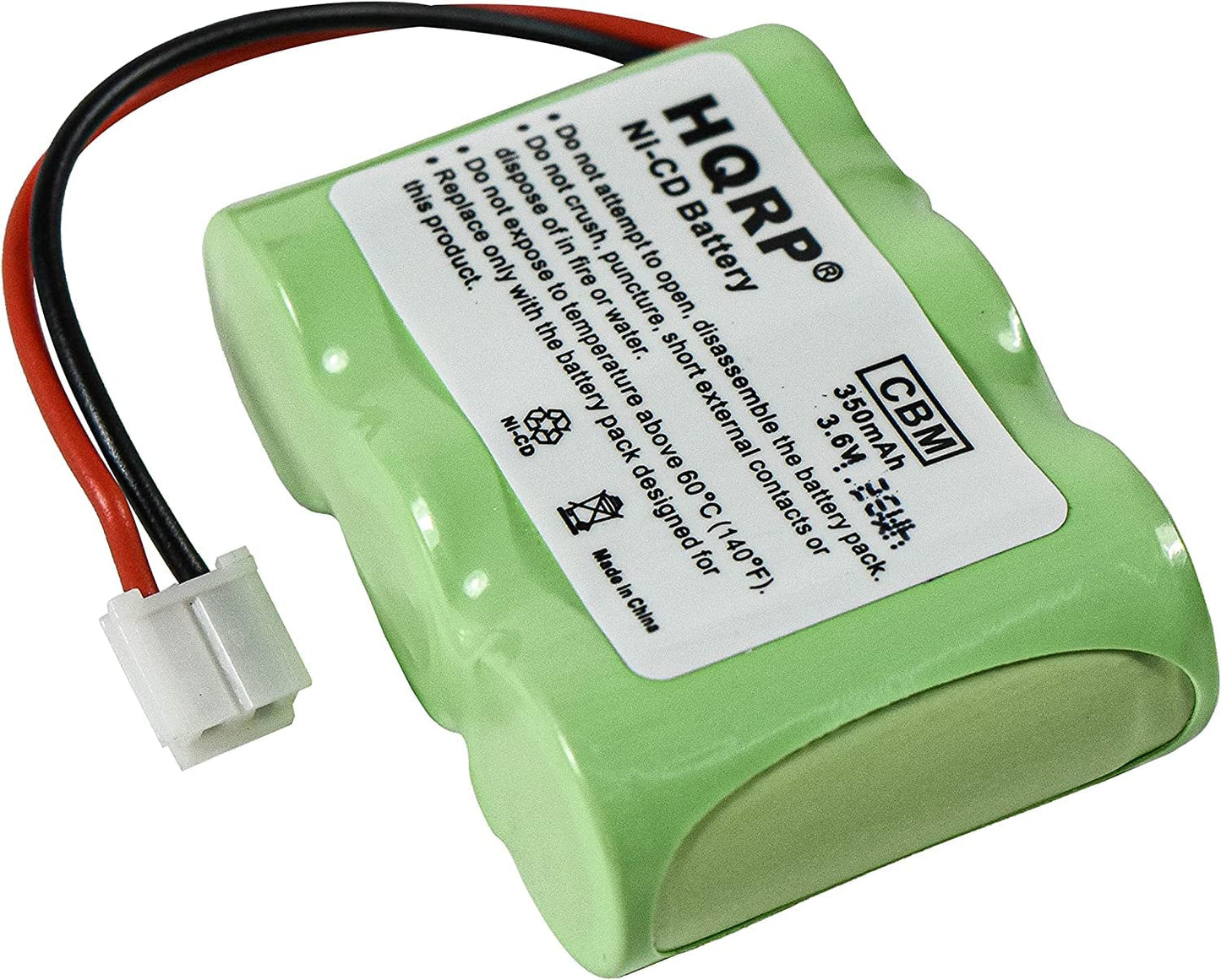 HQRP Phone Battery 2-Pack Compatible with AT&T Lucent Model 2422 SKU 23402 4051 SKU 59768 Part Number 89-0047-00-00 8900470000 Replacement