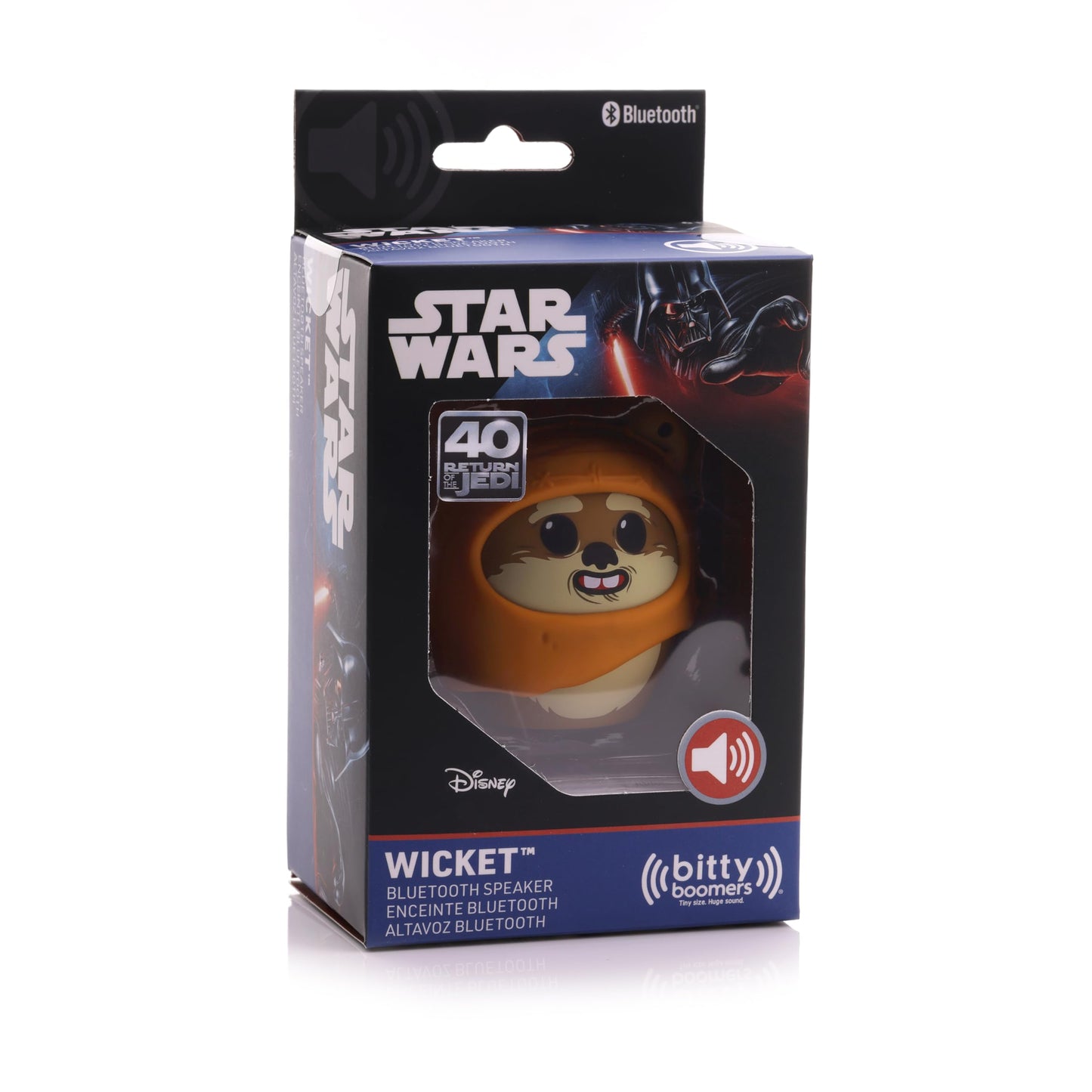 Bitty Boomers Star Wars: Ewok Wicket - Mini Bluetooth Speaker