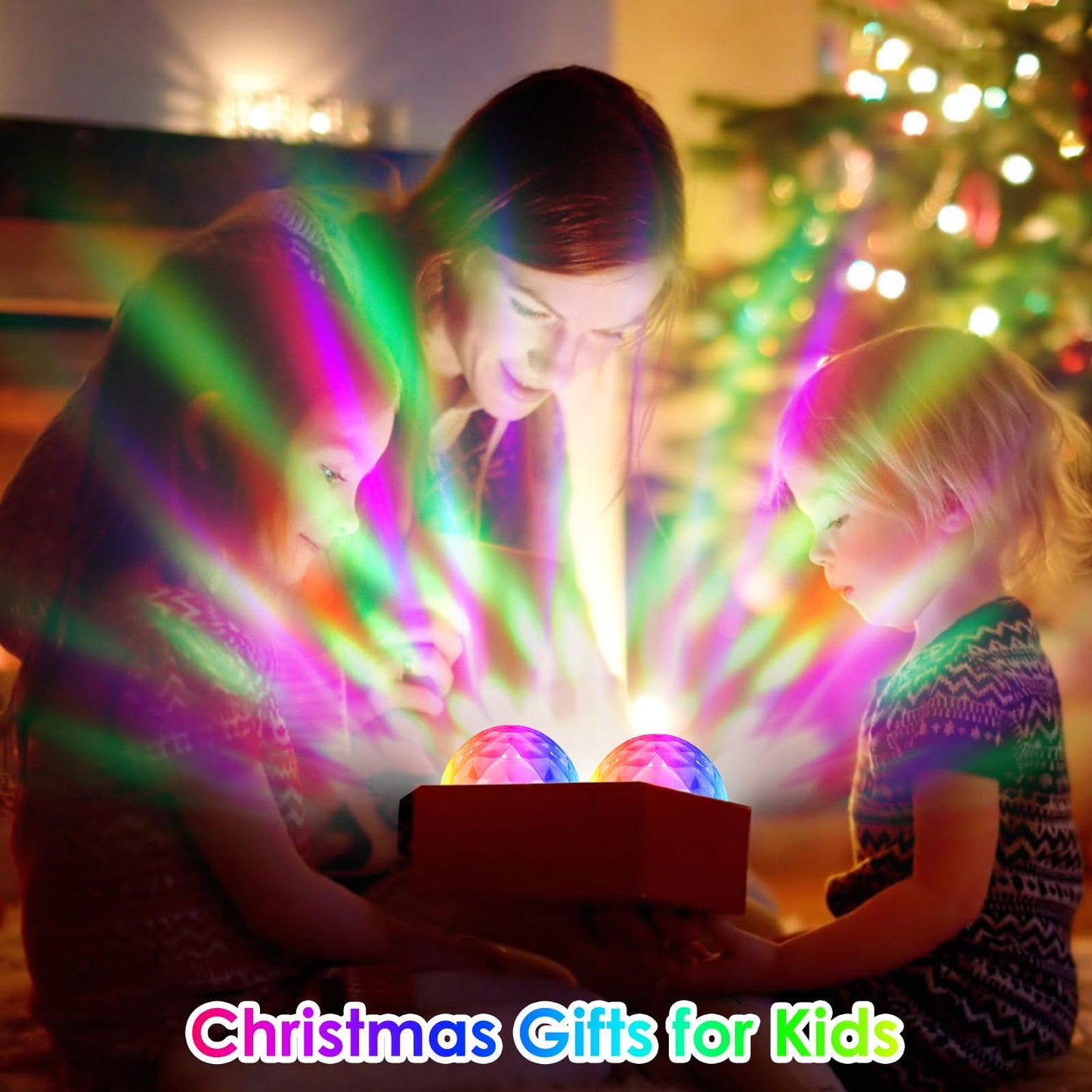 Orlabno USB Mini Disco Ball Light, Stocking Stuffers for Kids - Create a Festive Atmosphere with This Sound Activated Karaoke Bar Party Decoration