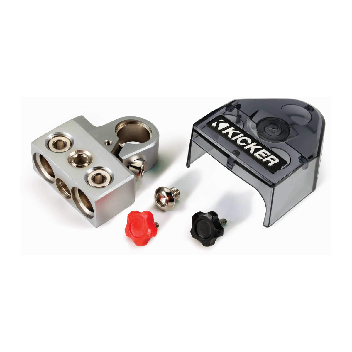 Kicker 46BT4 BTPN3 Positive Or Negative Battery Terminal, 2-0/8GA 1-4/8GA Out