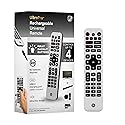GE Rechargeable TV Remote Control, Universal Remote Control, Backlit Buttons, Samsung TV Remote Control Replacement for Smart TVs, Apple TV, Sony