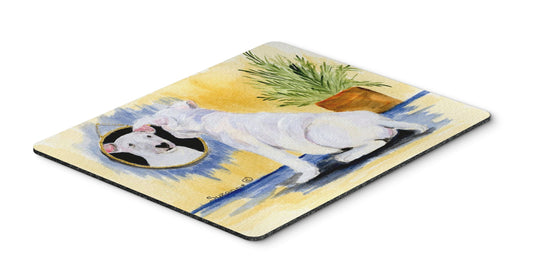 Caroline's Treasures SS8135MP Bull Terrier Mouse Pad/Hot Pad/Trivet, Large, Multicolor