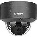 Anpviz 5MP PoE Camera, Outdoor Vandal Dome Security PoE IP Camera with Audio, 98ft Night Vision, H.265, 24/7 Recording Waterproof IP66 Indoor, Wide