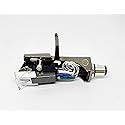 Cartridge and Stylus, needle and Titanium Headshell with mounting bolts for Stanton T120, T60, T80, T90, T62, T92, ST150, T92 usb, ST100, STR8100