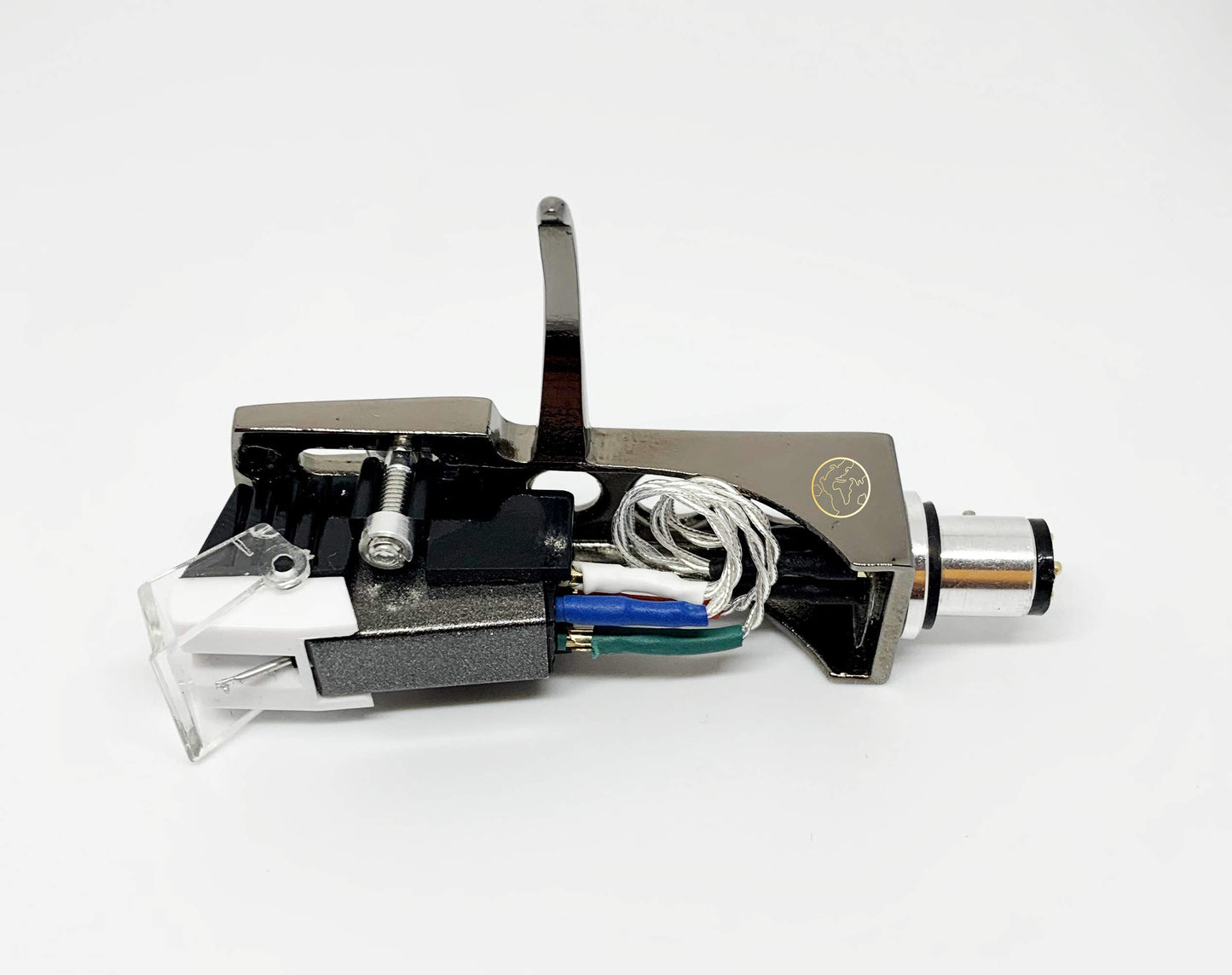 Cartridge and Stylus, needle and Titanium Headshell with mounting bolts for Stanton T120, T60, T80, T90, T62, T92, ST150, T92 usb, ST100, STR8100