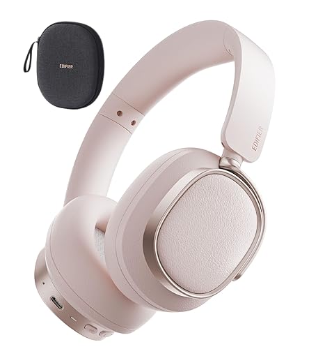 Edifier ES850NB Active Noise Cancelling Headphones, Over Ear Bluetooth Headset, 92H Playtime Wired & Wireless Hi-Res Audio Certified, Fast Charging…