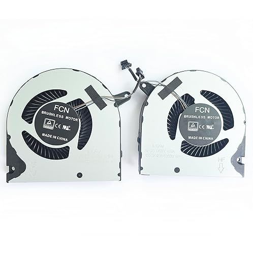 Fleshy Leaf CPU+GPU Cooling Fan Replacement for DELL 2020 G5 SE 5500 5505 G3 3500 I5505-A685GRY Series DC5V 0F3DF0 0PC01D
