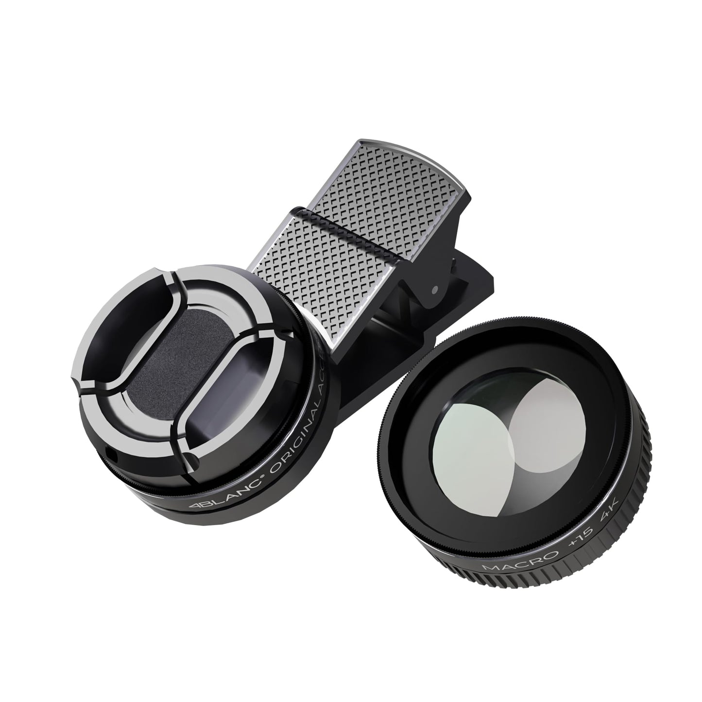 4BLANC® External Macro 20x Video Lens Kit with Mount for Any Smartphone
