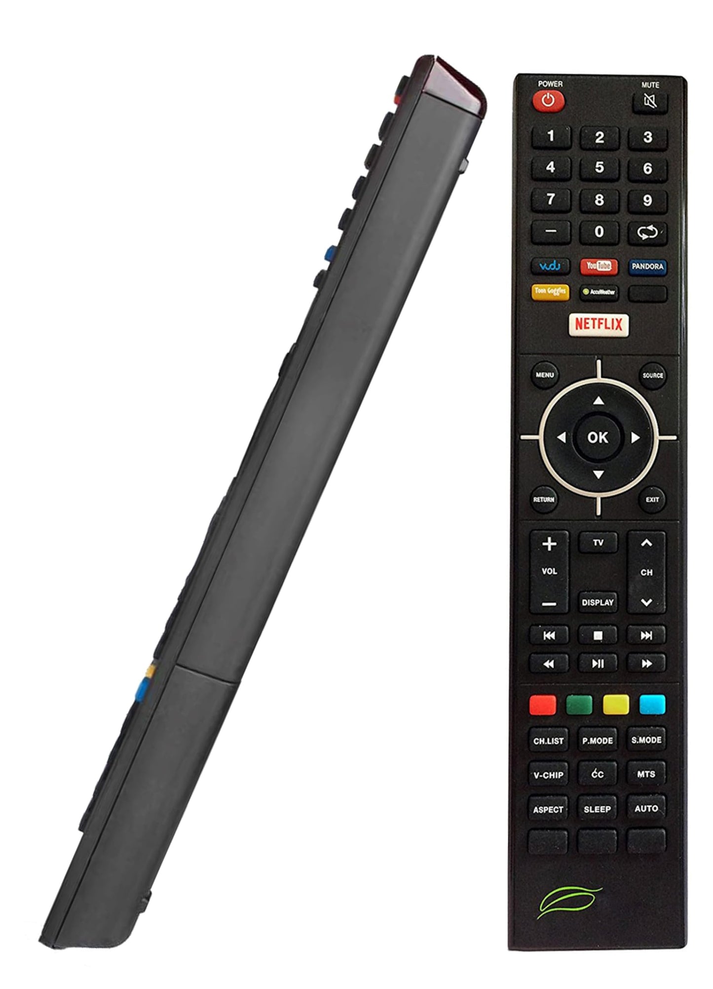Replacement SEIKI Smart TV Remote Control for Seiki SE32HY19T Smart tv Remote with Netflix VUDU YouTube Pandora Keys