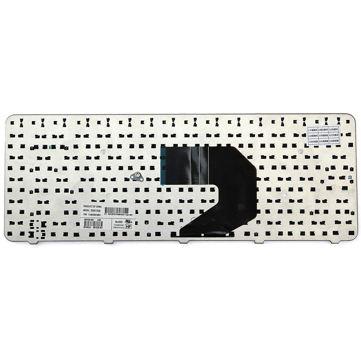 CCYO US Layout Replacement Laptop Keyboard for HP Pavilion CQ57 CQ58 G4-1000 G6-1000 2000 2000-100 2000-200 2000-300 2000-2b19wm 2000-2c29nr