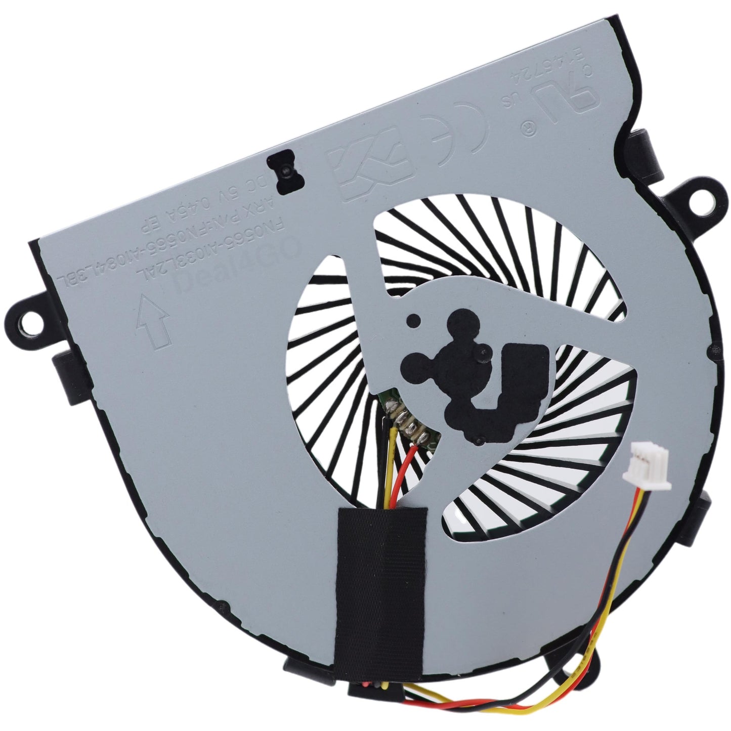 Deal4GO CPU Cooling Fan 925012-001 Replacement for HP 15-G 15-R 15-AY 15-AC 250 G3 246 G3 15-BS 15-BW 250 255 256 258 G6 15-AF 15-BA, Silver
