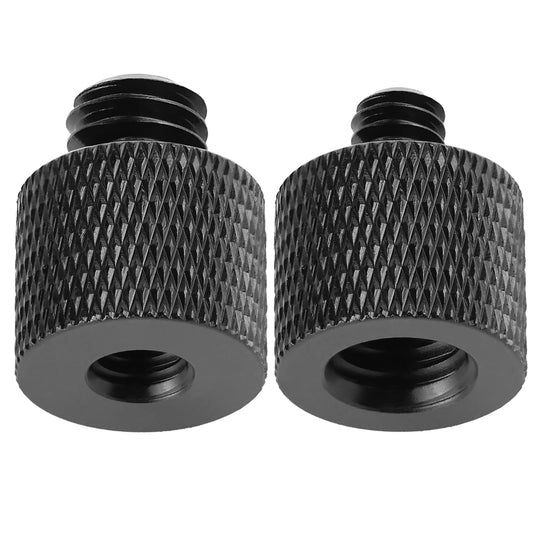 Frgyee 1/4 to 3/8 & 3/8 to 1/4 Camera Tripod Adapter - Male to Female Screw for Camera, Mount, Monitor