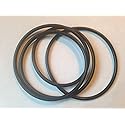 New 2 Drive Belt Set Fits for ELMO K-100SM 8mm Film Projector