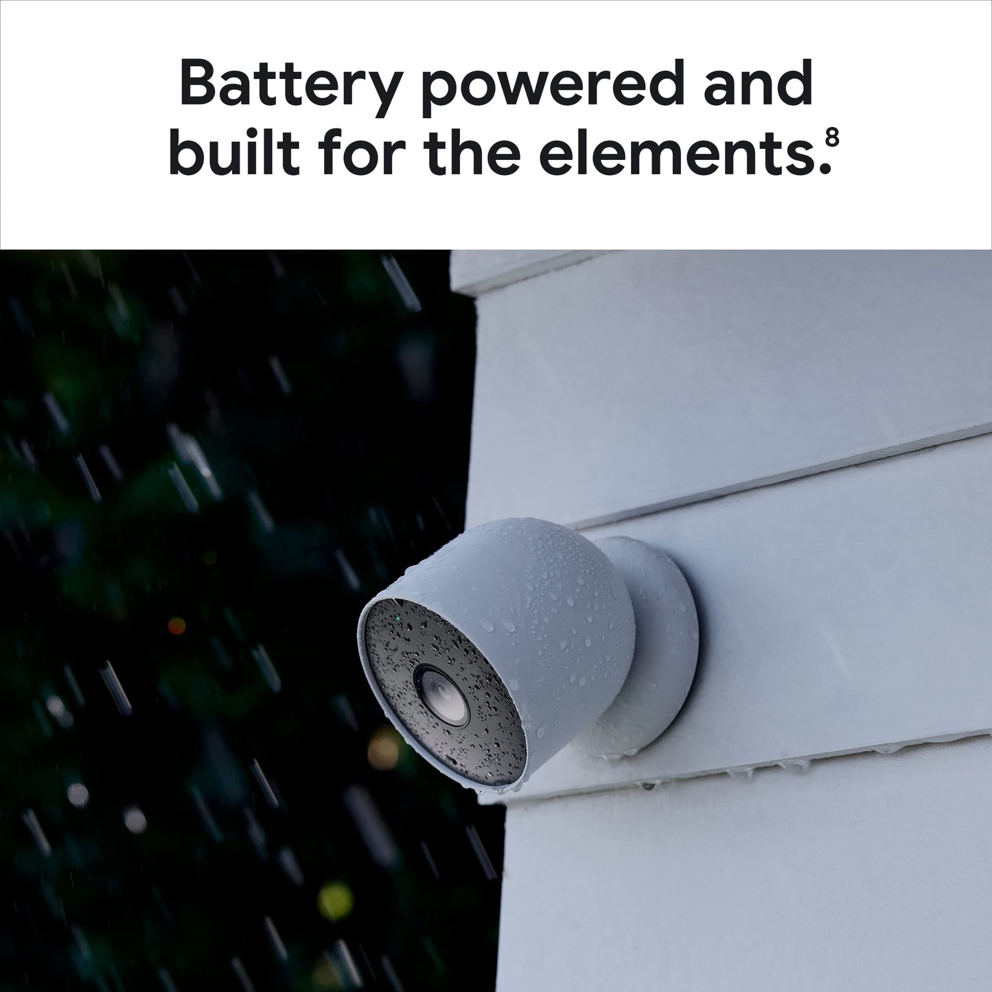 Google Nest Cam Outdoor or Indoor/Battery - 2nd Generation (3 Pack) (Renewed)