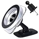 BELCO Magnetic Phone Holder for Car - Adhesive Car Phone Mount with 360-degree Rotation for Dashboard and Air Vent - Compatible with iPhone