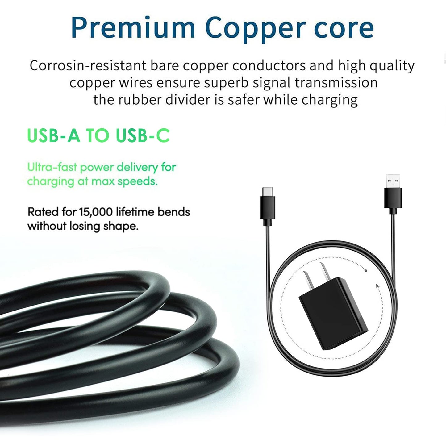 Wall Charger for Jitterbug Lively Smart 3rd Smart 4?Jitterbug Flip 2nd Gen Phone,Bose SoundLink Flex, Sport Earbuds,Sleep Buds 2,QC Earbuds II Bose