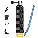 SOONSUN Waterproof Floating Hand Grip for GoPro Hero 13, 12, 11, 10, 9, 8, 7, 6, 5, 4, 3, 2, Session, Fusion, Max, AKASO, SJCAM, DJI Osmo Handler