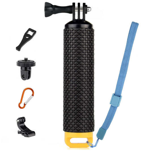SOONSUN Waterproof Floating Hand Grip for GoPro Hero 13, 12, 11, 10, 9, 8, 7, 6, 5, 4, 3, 2, Session, Fusion, Max, AKASO, SJCAM, DJI Osmo Handler