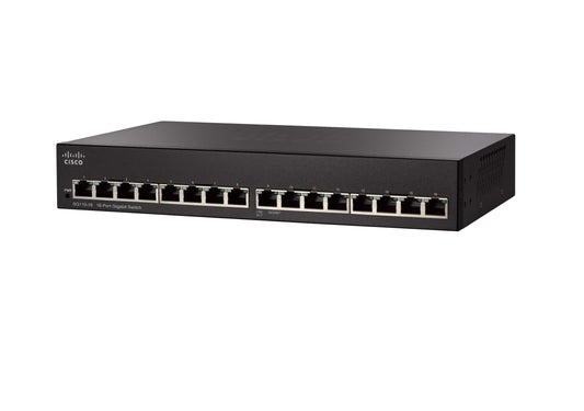 CISCO Systems 16-Port Gigabit Switch (SG11016NA), Black