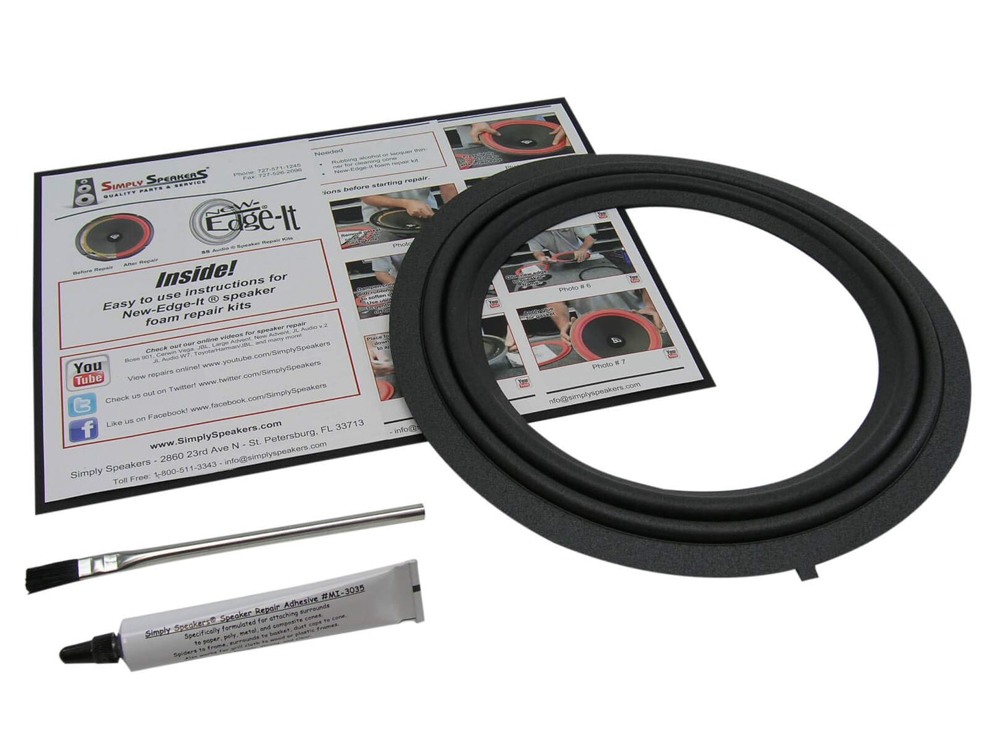 Lexus, Mark Levinson 10 Inch Foam Speaker Repair Kit, FSK-10M (Single)