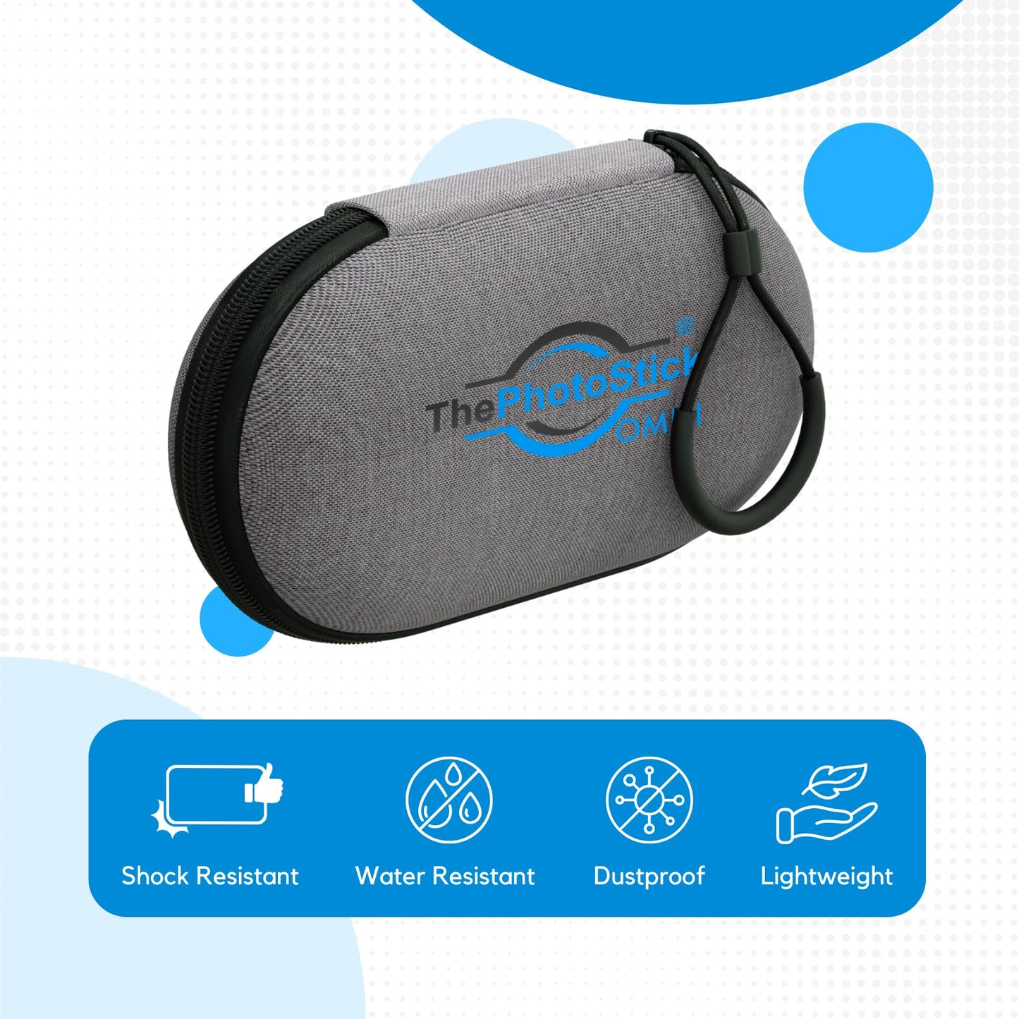 ThePhotoStick® Omni Case | Protective USB Flash Drive Case | Water Resistant Electronics Storage | USB Organizer | Portable Electronics Accessories