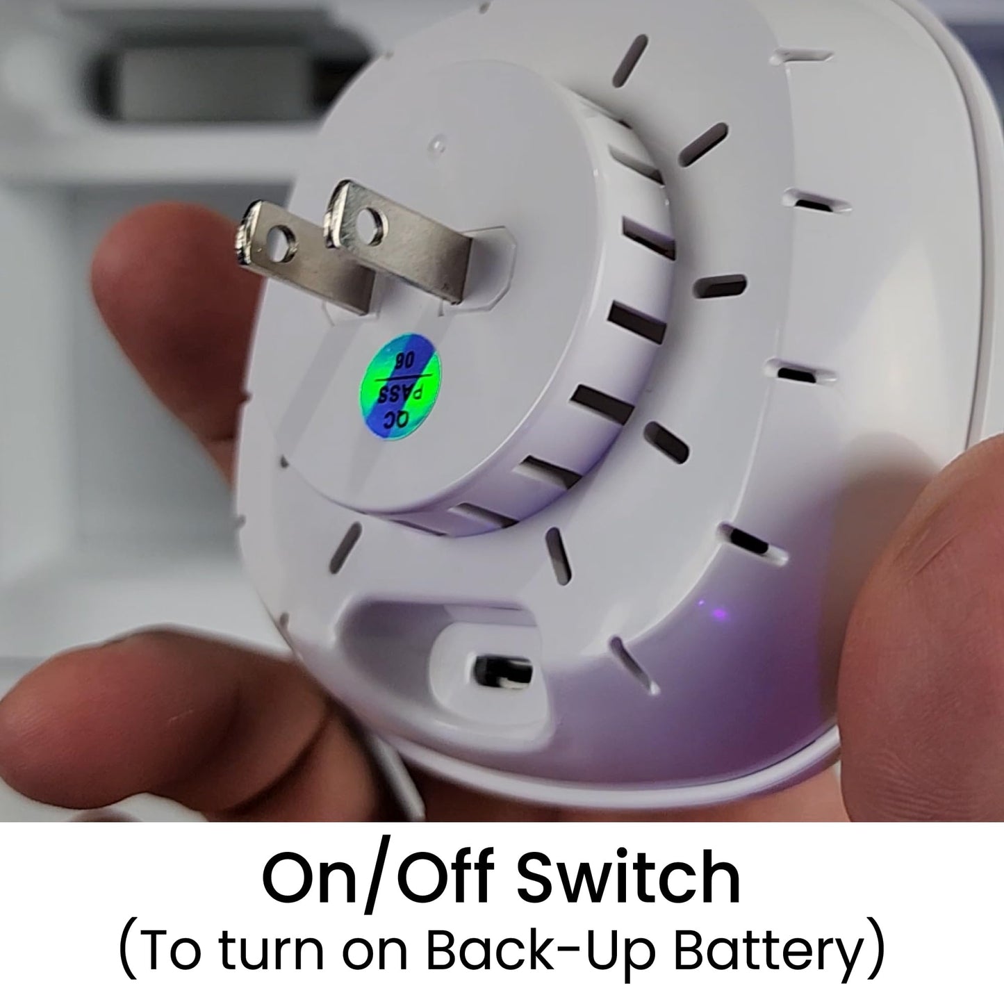 OSI Wireless Alarm Strobe Siren (Gen 2) - Accessory for OSI Smart Alarm System (Gen 2) ,Wi-Fi Wireless Strobe Siren, Plugs into Electrical Outlet, 8