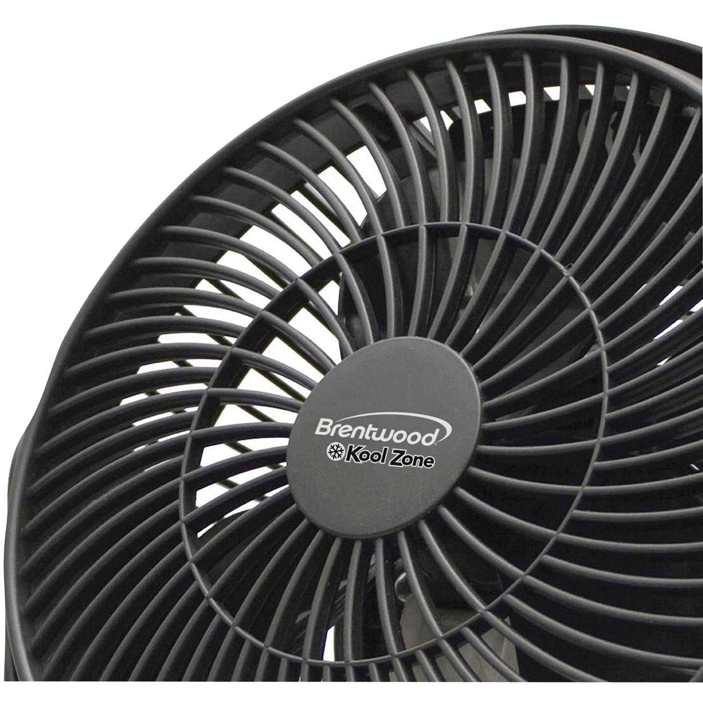 Brentwood Kool Zone F-8BKR High Velocity Air Circulator Fan,3-Speed 8-inch,Black