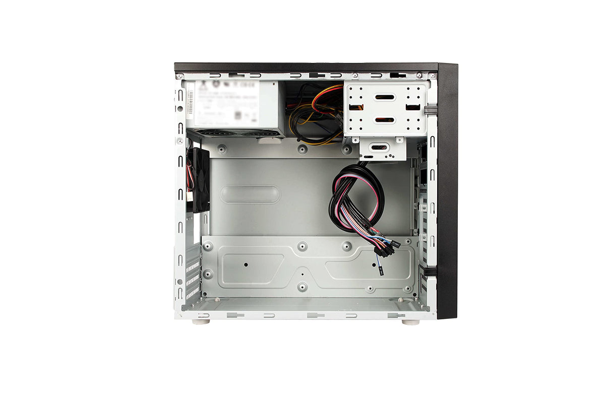 in Win EN708 Micro ATX Mini Tower Computer Case only, 5.25" Drive Bay x 1, USB 3.0 Front Ports x 2, HD Audio
