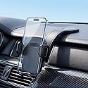 YUHENG Car Phone Holder for Dashboard, Bendable Aluminum Arm Phone Mount with One-Button Release Clamp, Dual 360° Adjustable Anti-Shake Holder