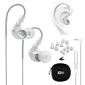MEE audio M6 Sport Wired Earbuds, Noise Isolating In Ear Headphones, Sweatproof Earphones for Running/Gym/Workouts with Dynamic Enhanced Bass Sound
