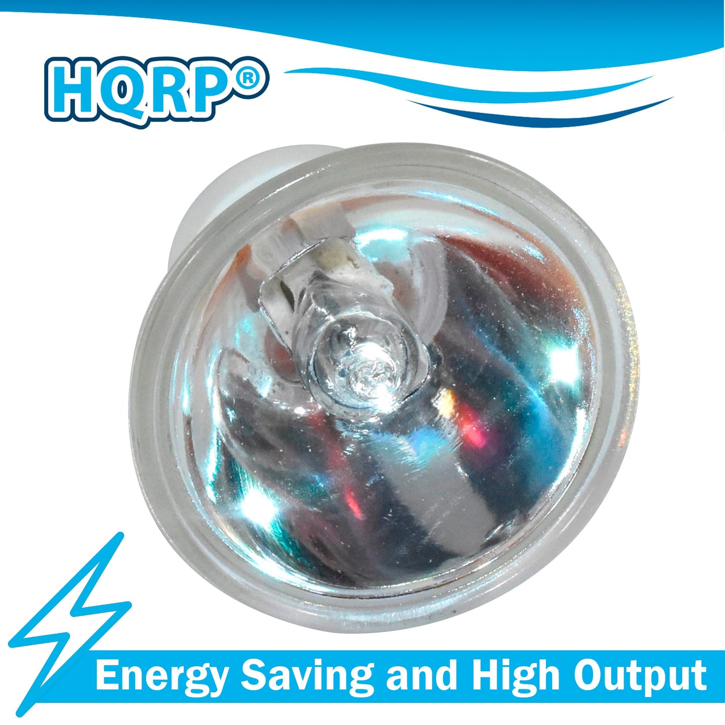 HQRP 12V 75W MR11 Shape G5.3-4.8 Base Halogen Lamp Bulb Compatible with Demetron Optilux 100 101 300 380 400 401 402 403 500 501 VCL-100 VCL-200
