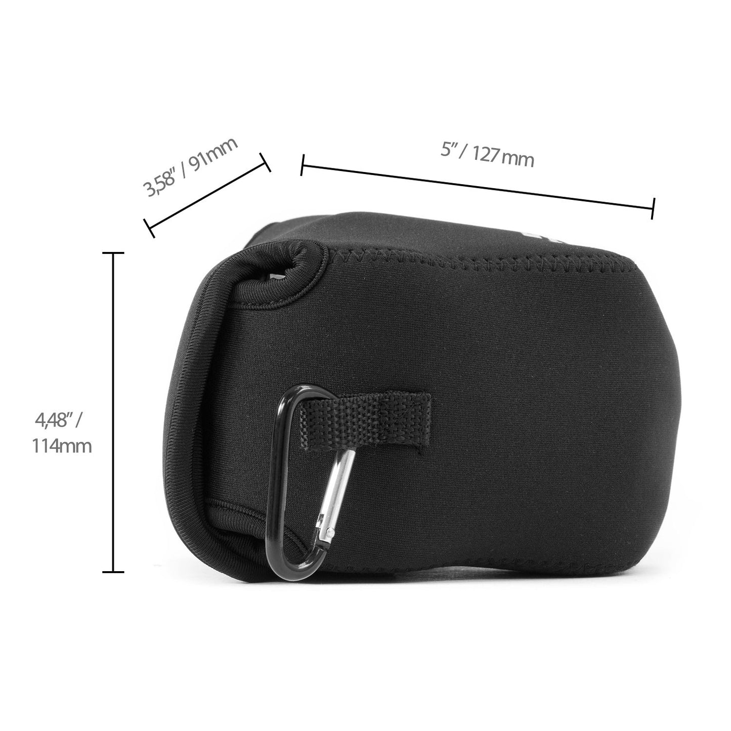 MegaGear ''Ultra Light'' Neoprene Camera Case Bag with Carabiner for Canon PowerShot SX540 HS, SX530 HS, Canon PowerShot SX420 IS, SX410 IS Digital