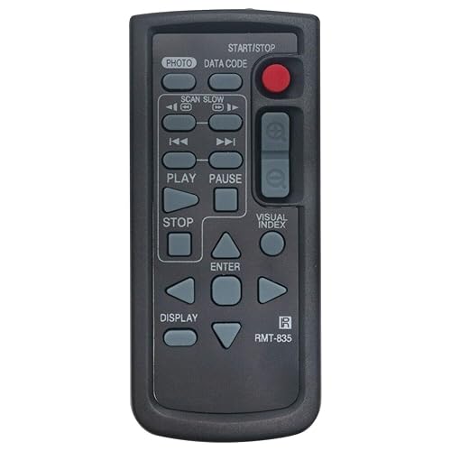 New RMT-835 Replace Remote fit for Sony Camcorder DCR-DVD101 DCR-DVD103 DCR-SR200