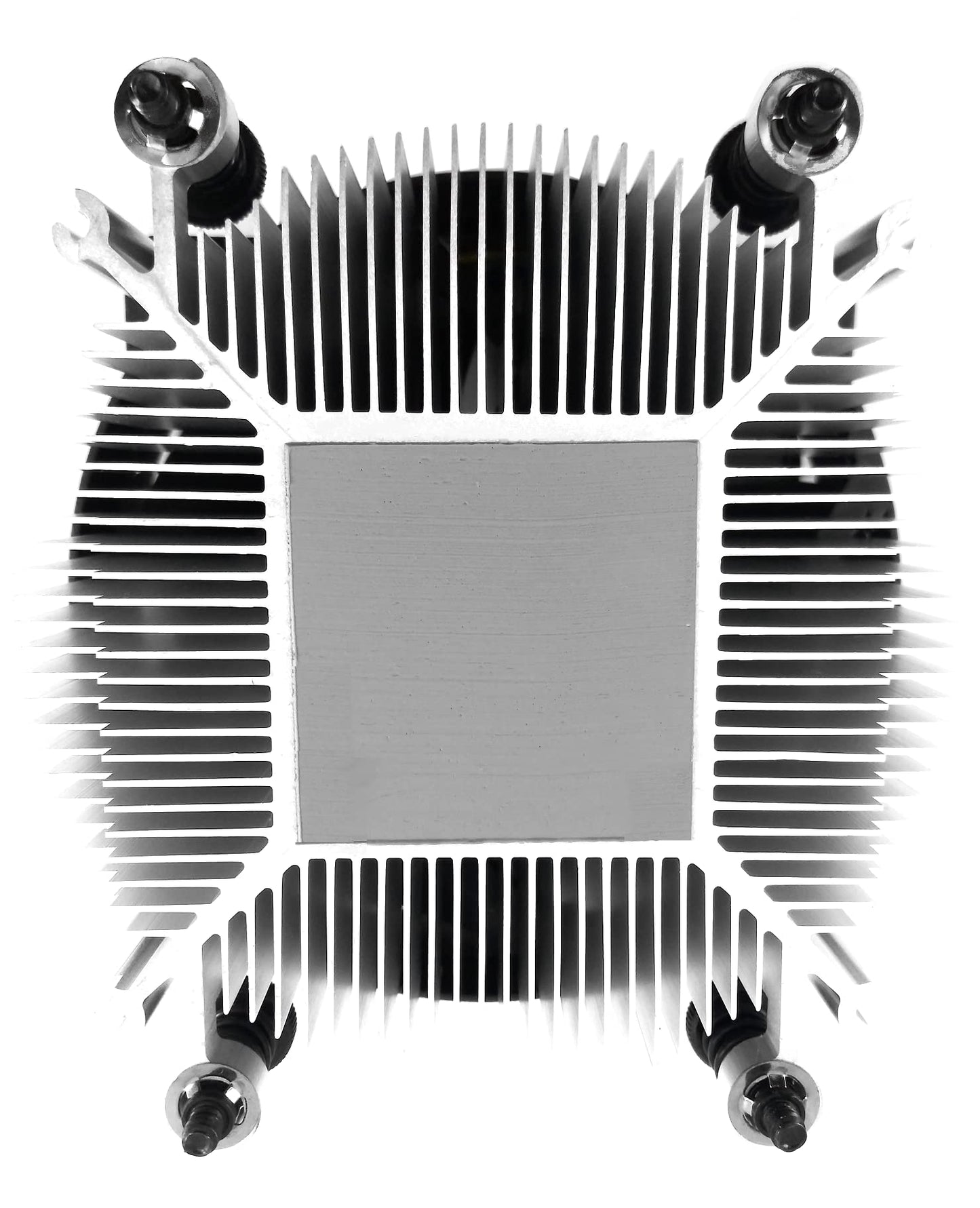 TRONWIRE TW-28 CPU Cooler Aluminum Heatsink 4-Pin PWM 92mm Low Profile 3000 RPM Fan Pre-Applied Thermal Paste for AMD Socket AM5 AM4 Desktop PC